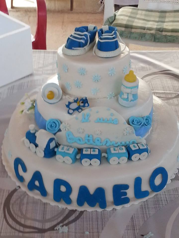 immagine post Torta battesimo bimbo